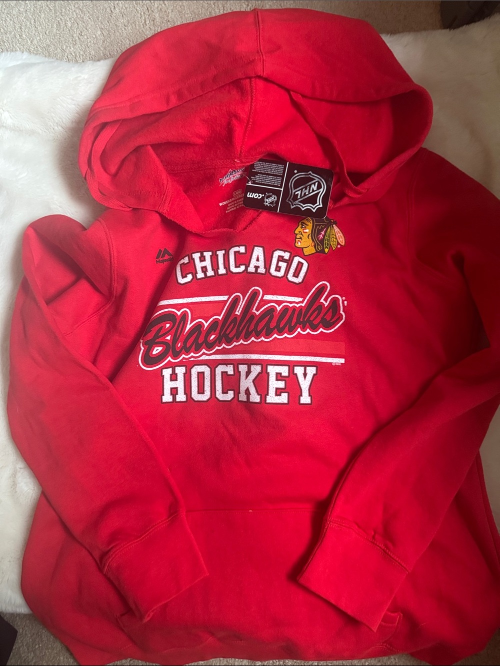 Women’s Red Hockey Hoodie